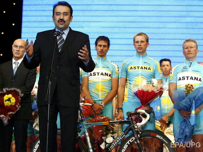Премьер-министр Казахстана Масимов оштрафован за нарушение правил дорожного движения во время велопробега