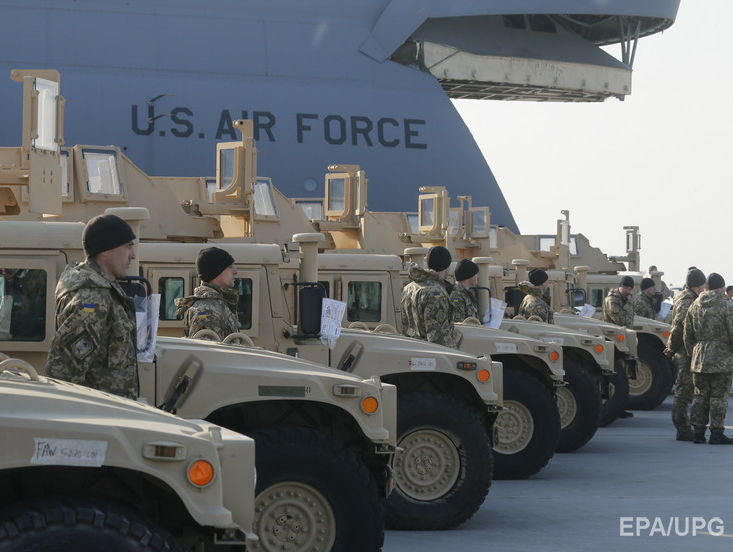 С начала 2014 года США оказали Украине военной помощи на $117,5 млн