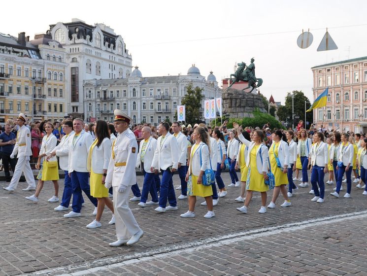 Украинская команда выйдет на парад открытия Олимпиады 195-й