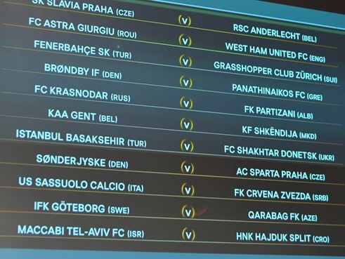 В плей-офф Лиги Европы соперником "Шахтера" стал "Истанбул Башакшехир"