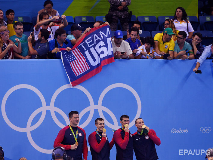 После двух дней Олимпиады в Рио медальный зачет возглавляют США