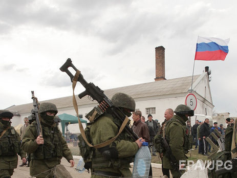 В оккупированном Крыму разыскиваются четыре человека в камуфляже