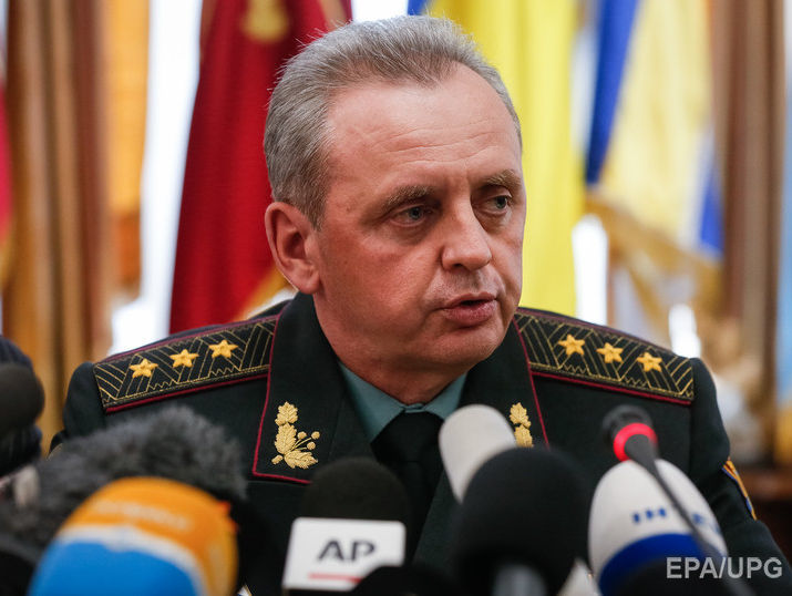 Муженко: Украина увеличила количество военных в районе Крыма
