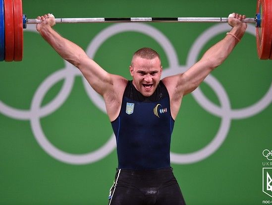 Украинский тяжелоатлет установил на Олимпиаде в Рио национальный рекорд