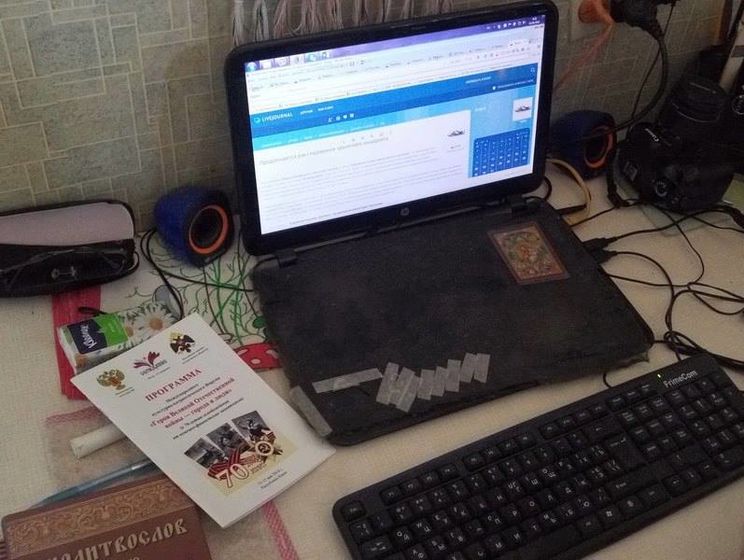 В СБУ сообщили, что изъяли у пророссийского блогера из Запорожья компьютеры и носители информации