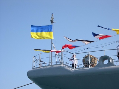 Экипаж корвета "Тернополь" готовится к штурму