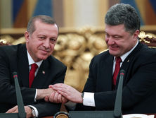 Эрдоган в разговоре с Порошенко подтвердил, что Турция не признает оккупацию Крыма