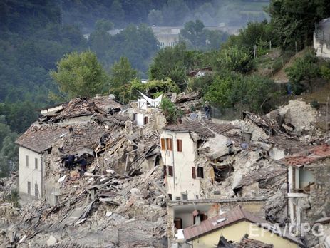 В Италии произошло разрушительное землетрясение. Фоторепортаж