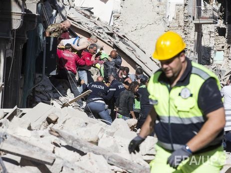 Землетрясение в Италии. Число погибших возросло до 38