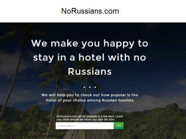 Украинские программисты запустили сервис для поиска отелей без русских
