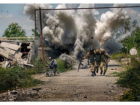 Боец АТО: Фото Муравского со взрывом в Широкино &ndash; постановочное