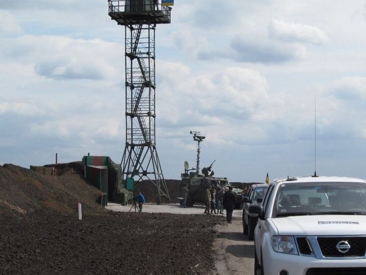 В Харьковской области на границе с РФ установили экспериментальную башню с мультисенсорной оптической системой