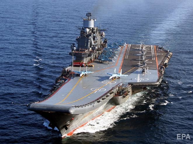 В России горел авианосец "Адмирал Кузнецов". 12 пострадавших, трое пропавших без вести