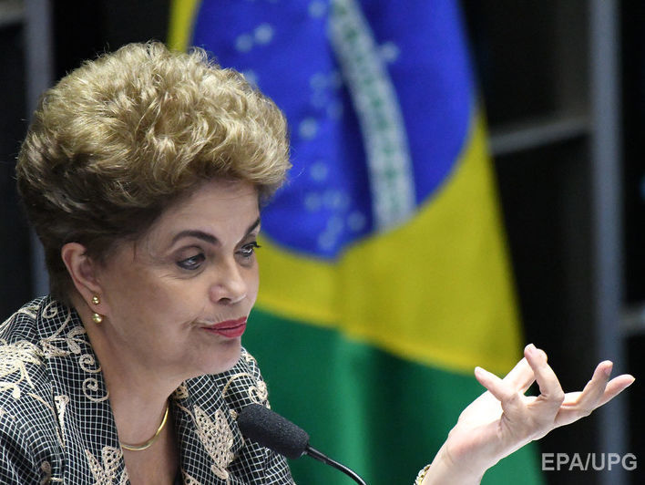 Сенат объявил импичмент президенту Бразилии