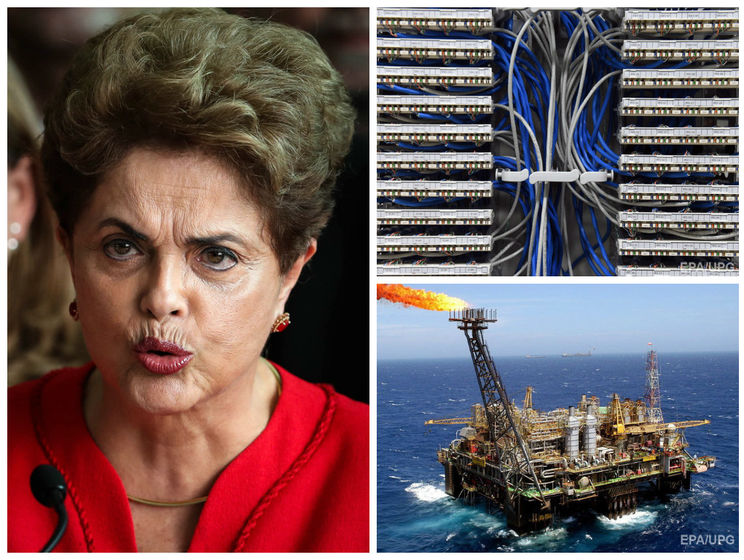 Обвал цены на нефть, импичмент президенту Бразилии, запуск системы e-декларирования. Главное за день