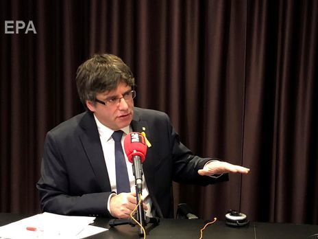 В Бельгии приостановили действие выданного в Испании международного ордера на арест Пучдемона