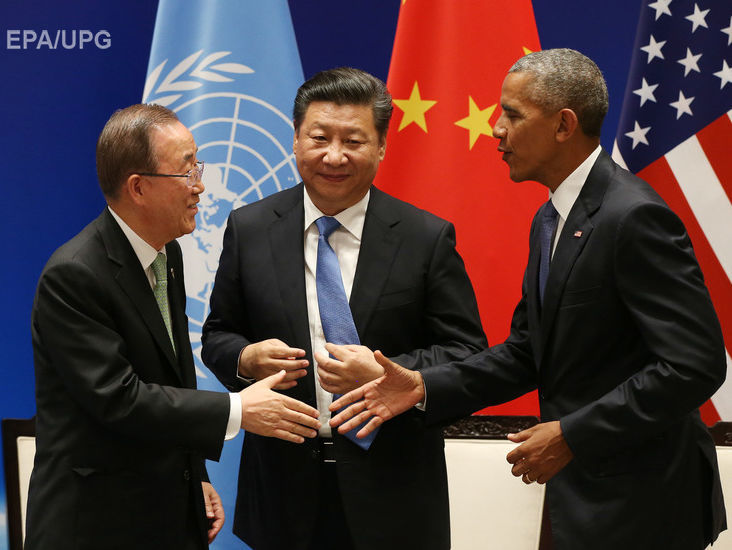 США и Китай ратифицировали Парижское соглашение по климату