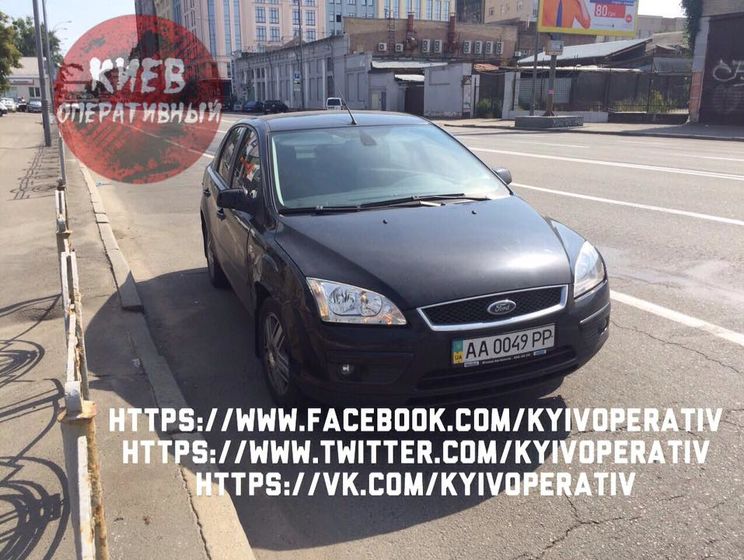 В Киеве полиция задержала машину с прокурором, подозреваемым в вождении под действием наркотиков