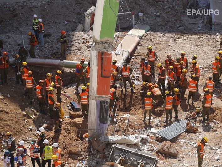 В развалинах рухнувшего здания в Тель-Авиве найдено тело погибшего