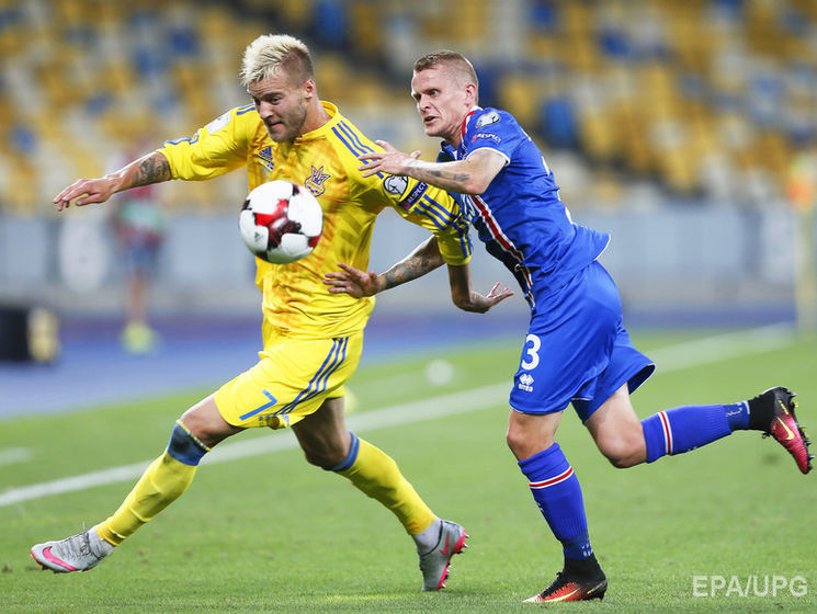 Отбор к ЧМ 2018: Украина сыграла вничью со сборной Исландии