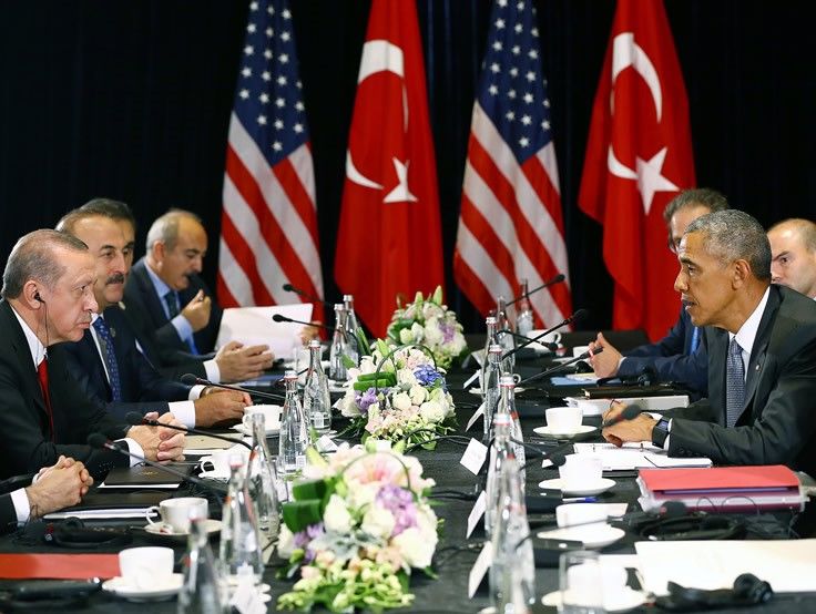Эрдоган: Обама предложил совместные действия в Ракке
