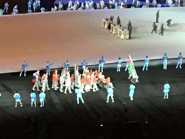 Белорусские паралимпийцы заявили, что несли флаг России на открытии Игр в Рио в знак солидарности