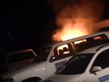 Полиция: Поджигателю авто миссии ОБСЕ в Ивано-Франковске грозит от трех до 10 лет тюрьмы