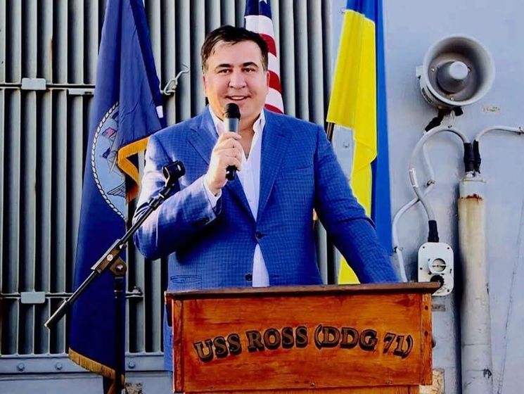 Саакашвили: Решение провести "Евровидение" в Киеве &ndash; еще один пример договорняков и вранья в глаза