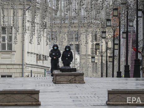 Через коронавірус на всіх в'їздах до Москви виставили поліцейські патрулі