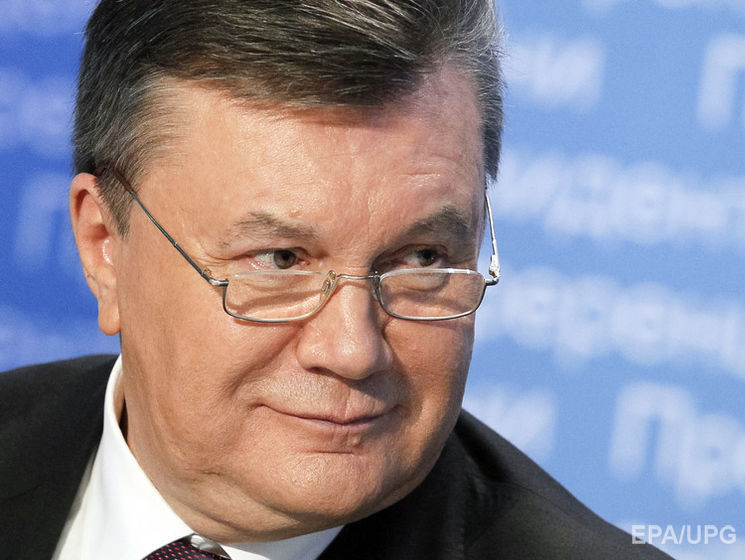 Янукович заявил, что санкции ЕС помешали ему "урегулировать ситуацию в Украине"