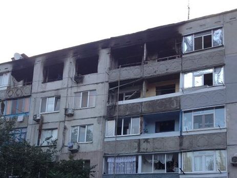 В итоге взрыва в Павлограде частично разрушена многоэтажка