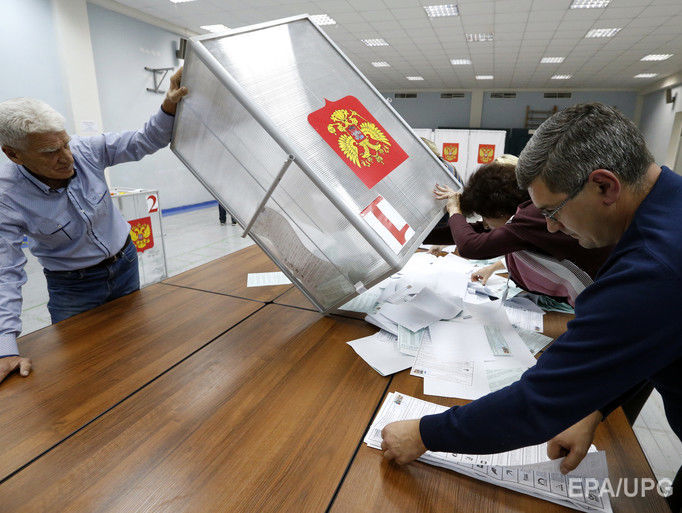 ЦИК РФ: После обработки половины протоколов "Единая Россия" набирает 54% голосов