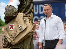 ﻿Окупанти вбили українського військового медика на Донбасі, Дуду переобрали президентом Польщі. Головне за день