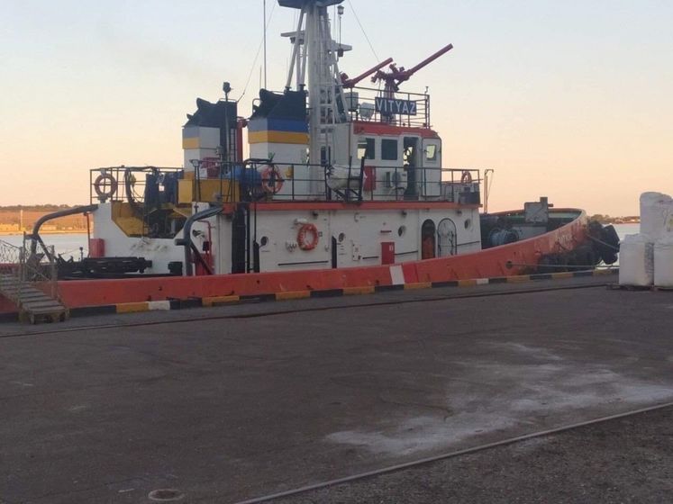 Противопожарный буксир "Витязь", который стоит в порту Южного, непригоден для работы газо- и химовозами &ndash; СМИ