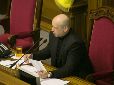 Рада не проголосовала за отставку Турчинова