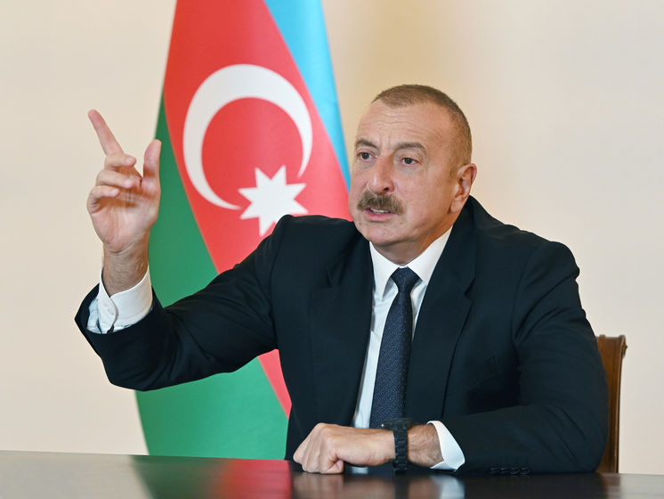 "Я поменял статус-кво". Алиев заявил, что Азербайджан прорвал линию соприкосновения в Нагорном Карабахе