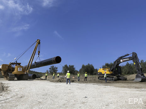Завершено будівництво газопроводу, яким азербайджанський газ транспортуватимуть до Європи