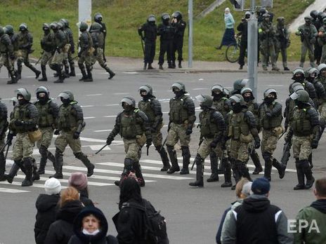 Глава управления МВД Беларуси заявил, что нападающих на силовиков 