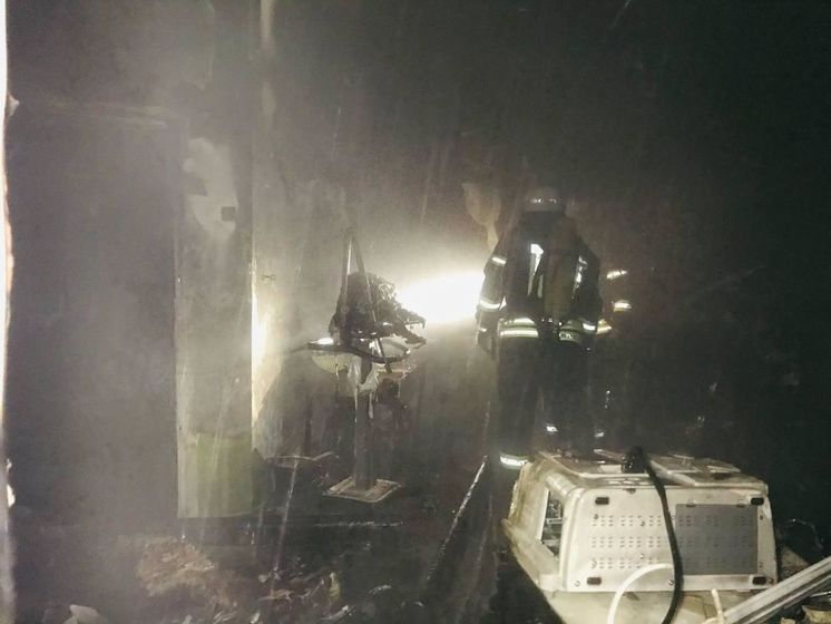 Пожар в Запорожье. Полиция сообщила о подозрении работнику инфекционной больницы