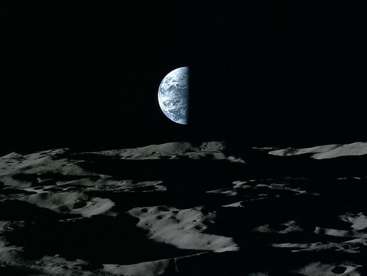 Японский лунный спутник снял "восхождение" Земли. Видео