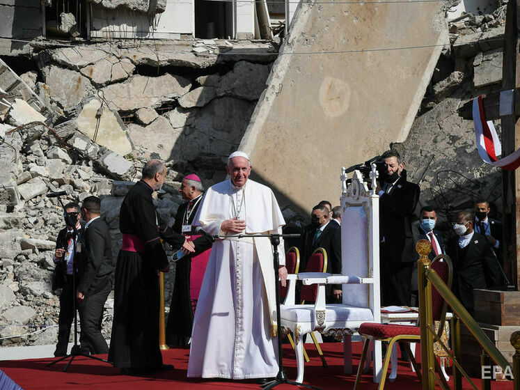 Папа Франциск выступил в Мосуле