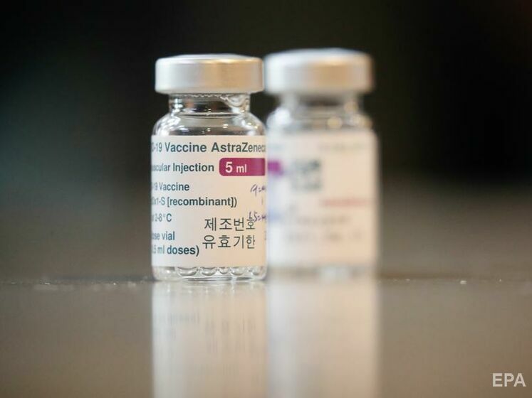 В Украине зарегистрировали вакцину AstraZeneca, произведенную в Южной Корее