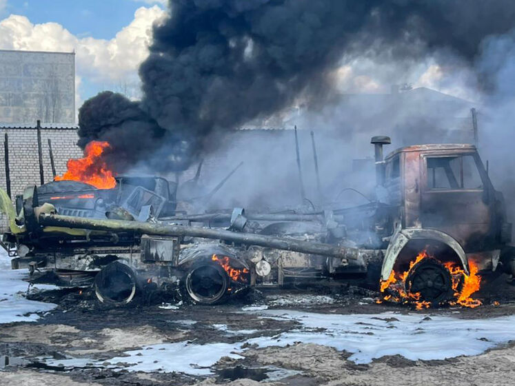 Пожар в Рубежном: пострадало трое военных, ГБР открыло производство