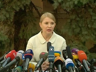 Тимошенко попросит "Батьківщину" выдвинуть ее кандидатом на пост президента