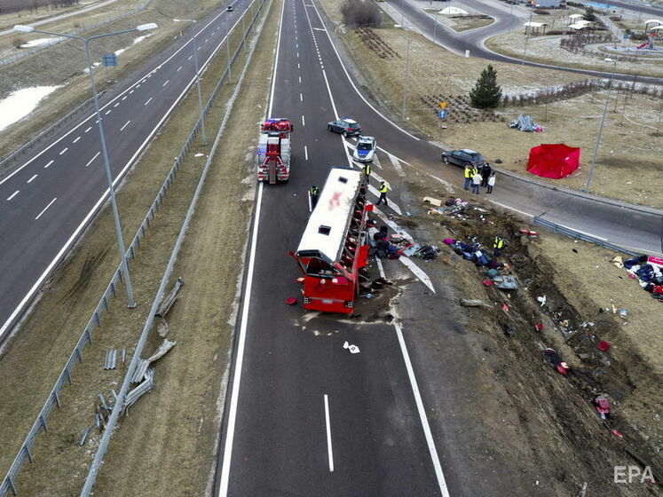 Умер еще один пассажир украинского автобуса, который попал в ДТП в Польше в марте