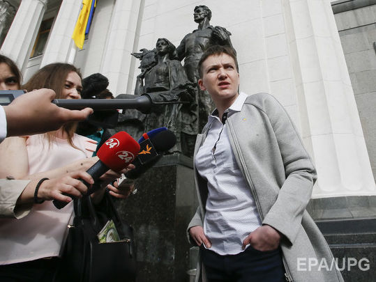  Савченко задекларировала 400 тыс. грн гонораров и призов