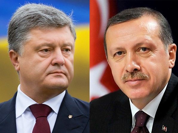 Порошенко и Эрдоган осудили нарушения прав человека в оккупированном Россией Крыму