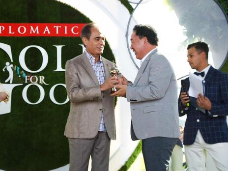 В Киеве прошел международный турнир по гольфу Diplomatic Golf for Good