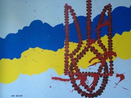 В Канаде показали картины украинской художницы, посвященные Революции достоинства