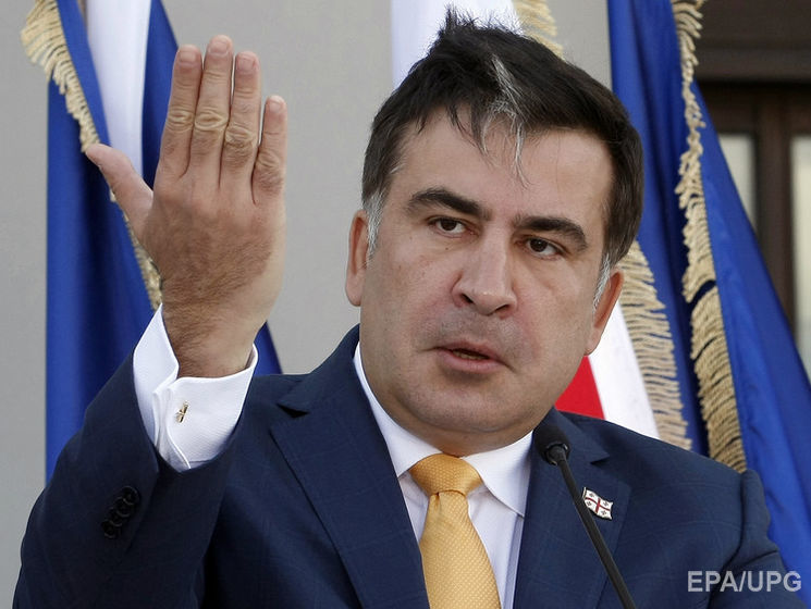 Саакашвили: Я уезжаю в Киев, чтобы освобождать Украину и Одессу, мы выметем всех бандитов к чертовой матери 
